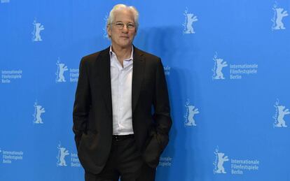 Richard Gere posa en la Berlinale el pasado 10 de febrero.