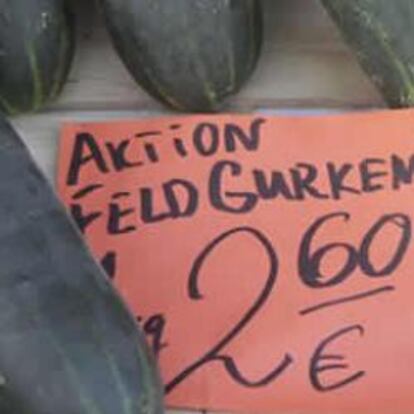 Mercado de comida en Viena