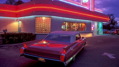 USA, Southwest, New Mexico, Albuquerque, Route 66, 66 Diner