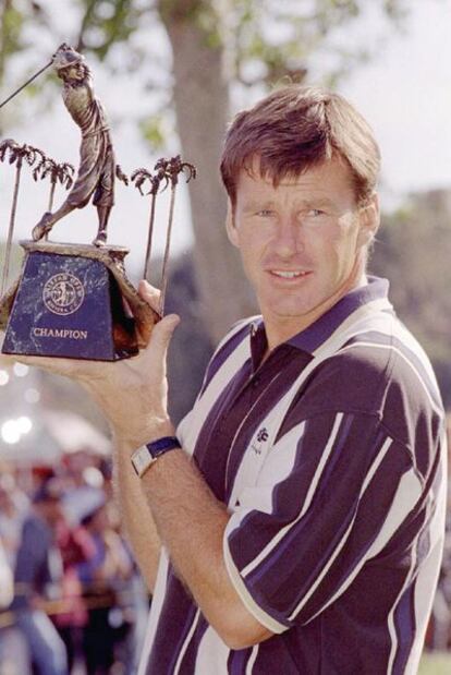 Nick Faldo, en una fotografía de archivo.