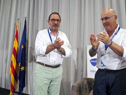 Espadaler y Duran Lleida el sabado en la convenci&oacute;n de UDC.