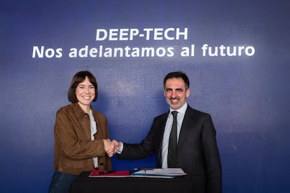 Firma del acuerdo entre el FEI y el Ministerio de Ciencia, Innovación y Universidades