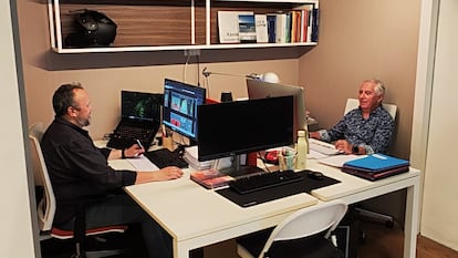 Alberto Carballal y Xavier Cruz.