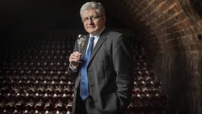 Hervé Deschamps, enólogo de la bodega francesa Perrier-Jouët.