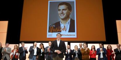 Albert Rivera, este sábado, en Madrid