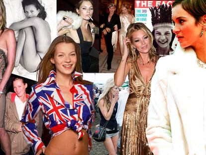 Las mejores fotos de una modelo icónica: Kate Moss, la mujer imbatible