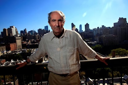 Philip Roth em Nova York em setembro de 2010. O escritor nascido em Nova Jersey em 1933 definiu a literatura norte-americana da segunda metade do século XX com obras como 'Complexo de Portnoy','Casei com um comunista', ou 'Complô contra a América'