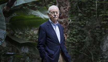 Eduardo Mendoza, tras presentar su último libro, 'El Negociado del Yin y el Yang'.