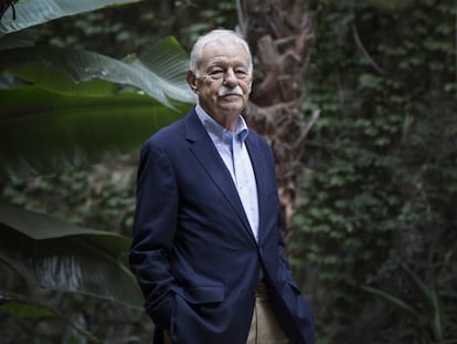 Eduardo Mendoza, tras presentar su último libro, 'El Negociado del Yin y el Yang'.