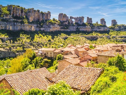 El pueblo de Orbaneja del Castillo.