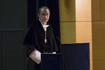 Fernando Su&aacute;rez, rector de la universidad Rey Juan Carlos.