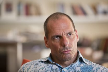 L'exministre de Finances grec Iannis Varufakis.