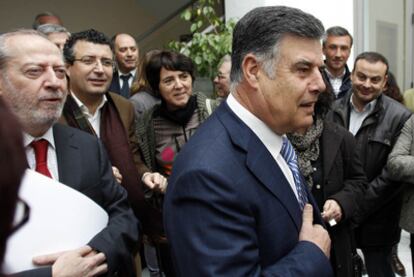 José Antonio Viera, durante la conferencia de prensa que ofreció ayer en Sevilla.