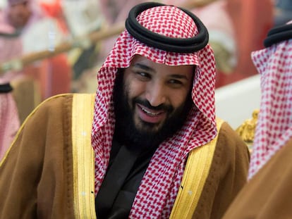 El príncipe heredero de Arabia Saudí, Mohammed bin Salman, en enero de 2023 en Riad.