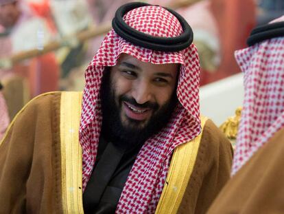 El pr&iacute;ncipe heredero de Arabia Saud&iacute;, Mohammed bin Salman, en Riad. 