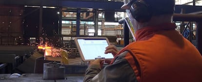 Una planta de ArcelorMittal.