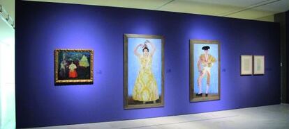 Algunas de las obras del pintor catalán Hermen Anglada-Camarasa.