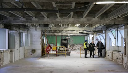 Obras de la futura sede del CAS Baluard  