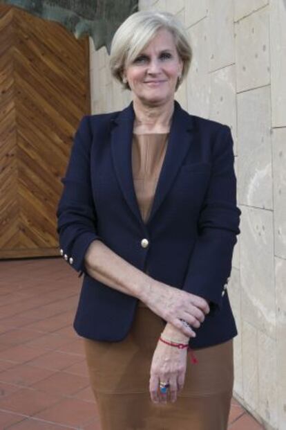 Mar&iacute;a Neira, directora de Salud Publica de la Organizaci&oacute;n Mundial de Salud, en el Auditorio Alfredo Kraus de Las Palmas. 