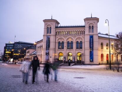 Fachada del Centro Nobel de la Paz.