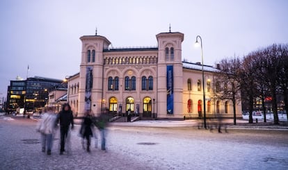 Fachada del Centro Nobel de la Paz.