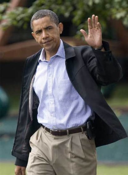 El presidente estadounidense, Barack Obama, el pasado miércoles en la Casa Blanca.