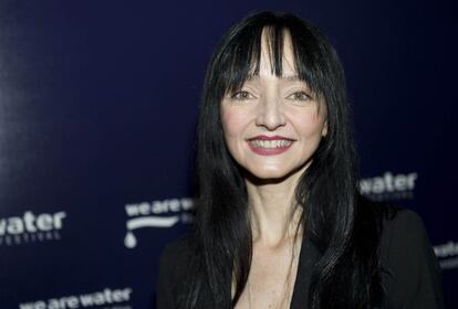 María de Medeiros, en Madrid, durante el festival de cortometrajes We are water 2012.