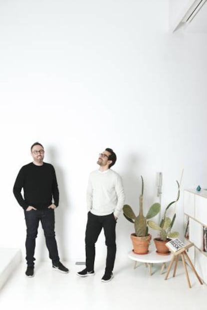 Álex Barona y Ali Ganjavian, dos de los socios de Studio Banana
