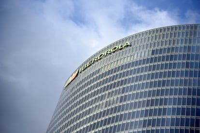 La sede de Iberdrola, en Bilbao (España), en agosto de 2021.