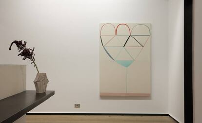 Obras de Sabine Finkenauer en la Galería Rafael Pérez Hernando.