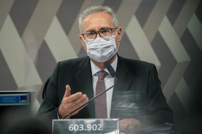 O relator da CPI, senador Renan Calheiros.