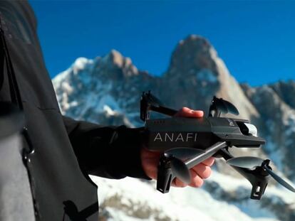 Parrot lanza su dron Anafi 4K con cámara térmica