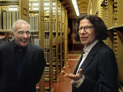 Martin Scorsese y Fran Lebowitz, en 'Supongamos que Nueva York es una ciudad', serie documental de Netflix.