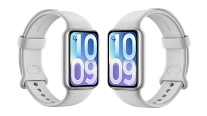 Xiaomi Smart Band 10 Pro de color blanco