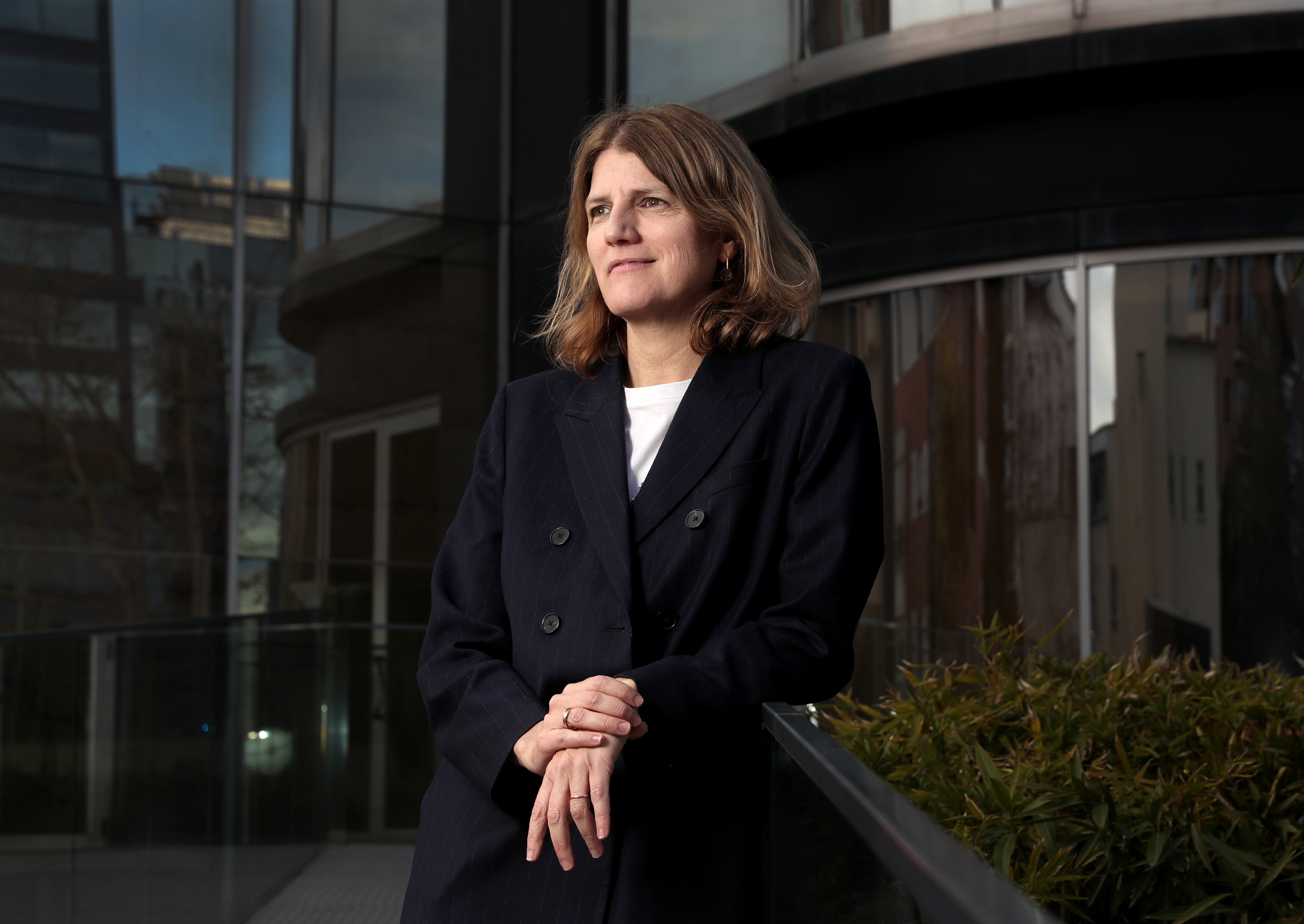  Helena Viñes, en la sede de la CNMV en Madrid, el 14 de marzo. 