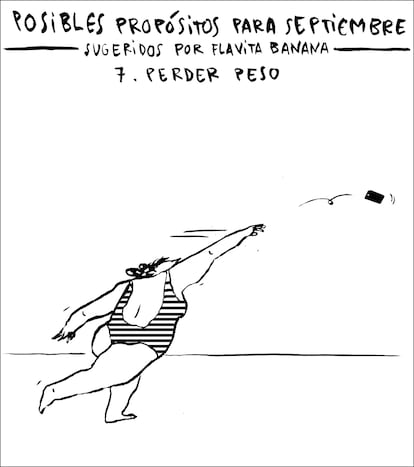 Viñeta de Flavita Banana del 7 de agosto de 2025.