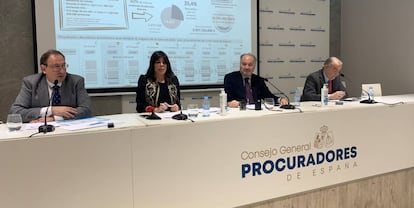 Presentación del estudio sobre la ejecución de la sentencias judiciales de Sigma Dos y el Consejo de Procuradores