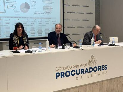 Presentación del estudio sobre la ejecución de la sentencias judiciales de Sigma Dos y el Consejo de Procuradores