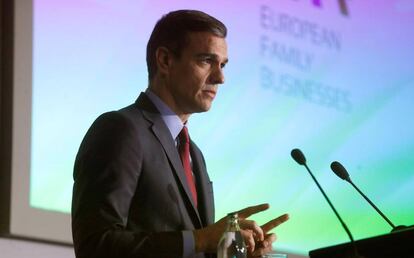 El presidente del Gobierno en funciones, Pedro Sánchez, el pasado 20 de noviembre en Madrid.