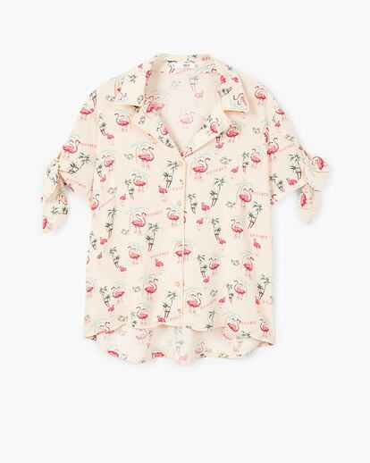 Camisa de Mango. Ahora 17,99 euros. (Antes, 25,99 euros).