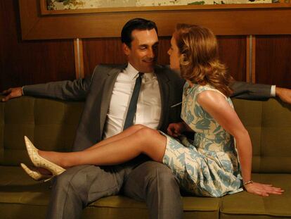 Fotograma de la serie de televisión 'Mad Men'.