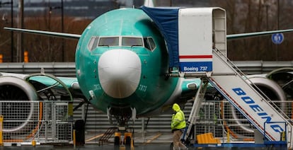 Modelo de Boeing 737 Max.