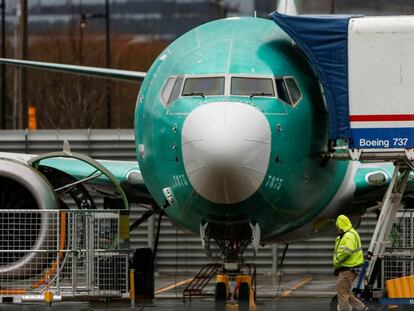 Modelo de Boeing 737 Max.