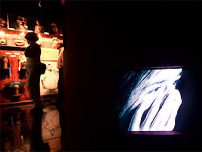 Una sala de la exposición 'La creació de l'efimer. De la idea a l'espectacle'.