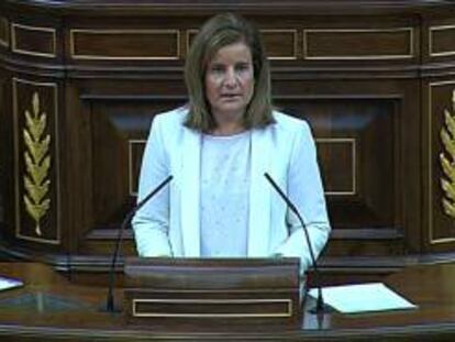 La ministra de Empleo y Seguridad Social, Fátima Báñez. EFE/Archivo