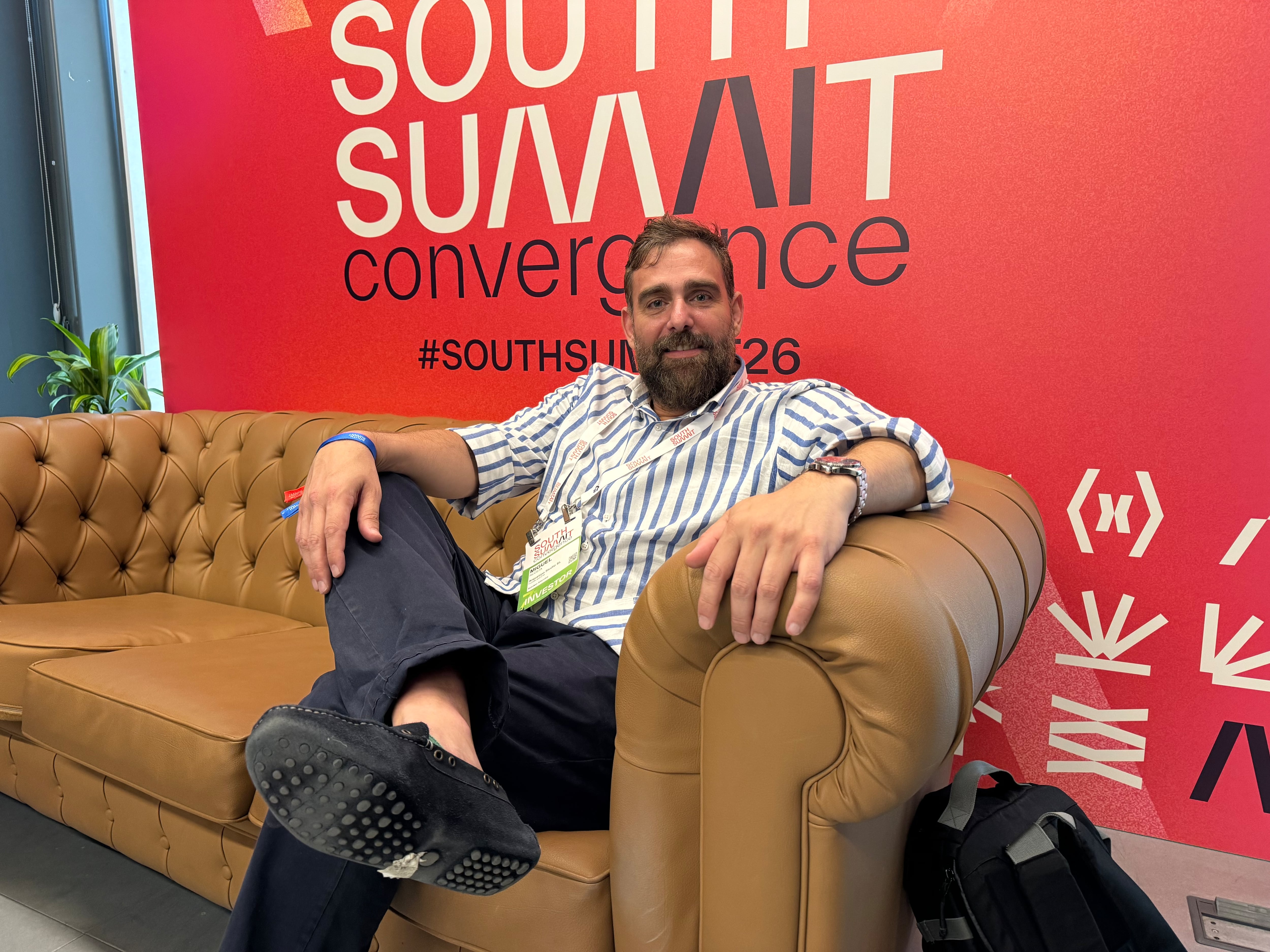 Mike Acosta, fundador y CTO de Arquetipo, en la primera jornada de South Summit Madrid 2026.