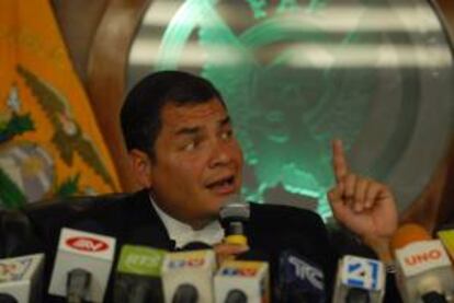 El presidente de Ecuador, Rafael Correa. EFE/Archivo