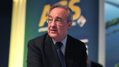 El presidente de ACS, Florentino Pérez.
