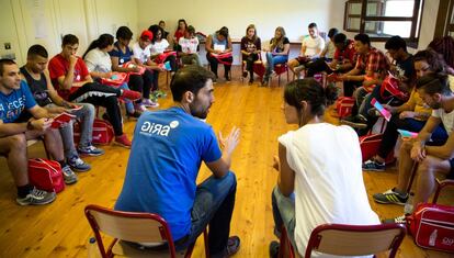 Uno de los talleres de Gira Jóvenes.