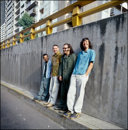 Café Tacvba en la colonia Polanco, en Ciudad de México, en 1999.

